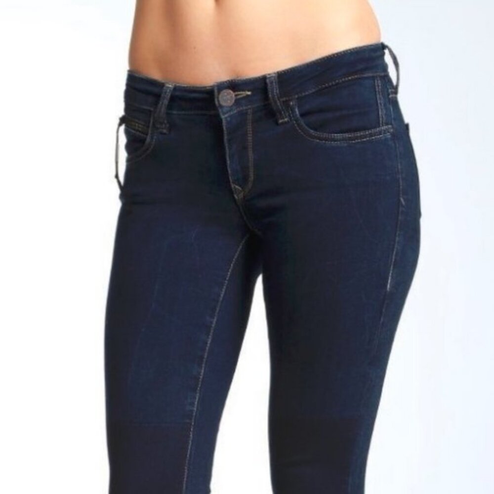 Low Rise Skinny Jean Dark Wash Mavi Serena 31/34